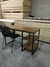 Escritorio Industrial Hierro y Madera - Bambu Muebles y Hogar 