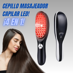 CEPILLO TRATAMIENTO CAPILAR MASAJEADOR 4 EN 1 ¡OFERTA!