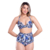 TOP COM BOJO LISO - TROPICAL ESTAMPADO na internet