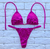 CORTININHA METÁLICO FUCSIA - Moda Solunar