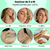 PIEDRA GUASHA Y ROLLER MASAJEADOR JADE PREMIUM - decoarg