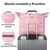BOLSO EXPANDIBLE IMPERMEABLE + 5 FRASCOS ORGANIZADORES VIAJEROS DE REGALO - tienda online