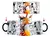 Taza Mágica Demon Slayer Rengoku Fondo Manga en internet