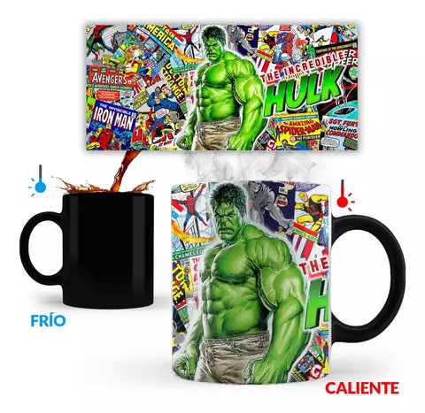 Taza Mágica Hulk Comic - comprar online