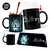 Taza Mágica Harry Potter Expecto Patronum Negro - Espacio Store