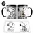 Taza Mágica Snoopy Antes y Después del Café - comprar online