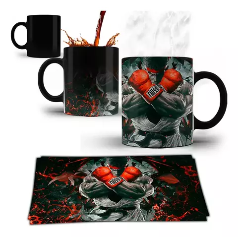Taza Mágica Street Fighter Ryu - comprar online