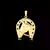 Pingente Ferradura Banhado a Ouro 18k - comprar online