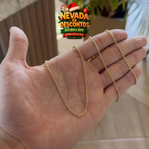 CORRENTE BAIANO 1,5MM ( FECHO BOIA ) - comprar online