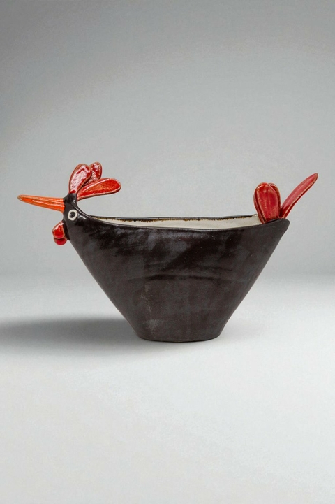 Galinha Decorativa de Cerâmica Artesanal Adma Corá - Xica - comprar online