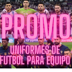 Banner de la categoría UNIFORMES DE FUTBOL