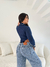 Body Cavado Manga Longa - comprar online