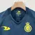 CAMISA + SHORT INFANTIL UNISSEX ALL NASSR AWAY II 2023/2024 - AZUL ESCURO - comprar online