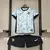 CAMISA + CHORTE INFANTIL UNISSEX PORTUGAL AWAY II 2024/2025 - AZUL CLARO