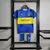 CAMISA + SHORTS INFANTIL UNISSEX BOCA JUNIORS I HOME 2023/2024 - AZUL E AMARELO