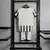 Imagem do CAMISA + SHORTS INFANTIL UNISSEX JUVENTUS I 2022 ADIDAS - BRANCO E PRETO