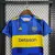 CAMISA + SHORTS INFANTIL UNISSEX BOCA JUNIORS I HOME 2023/2024 - AZUL E AMARELO na internet