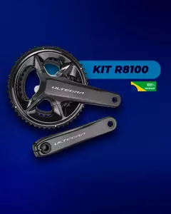 V4 Power Meter – Pedivela Shimano Ultegra R8100 165mm Kit coroas 52-36