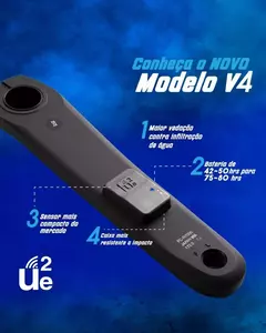 V4 Power Meter – Pedivela Shimano Ultegra R8100 165mm Kit coroas 52-36 - loja online