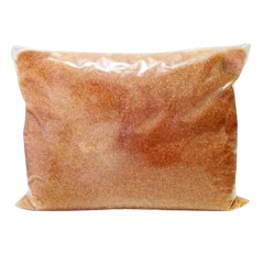 Pacote de resina mista catiônica para purificação de água, marca Peregrino, com 1Kg de conteúdo.