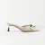 Mule Chay em Tecido Palha Cor Palha - comprar online