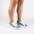 Tênis Vivian em Couro e Tecido Cor Off White/Azul Jeans na internet