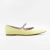 Sapatilha Deisy em Couro Croco Cor Amarelo Candy Colors
