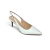 Slingback Leia em Couro Cor Leite de Coco