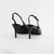 Slingback Valença em Couro Cor Preto - loja online