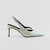 Slingback Valença em Couro Cor Off White - comprar online