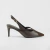 Slingback Valença em Couro Cor Marrom - comprar online