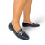 Loafer Tais em Couro Cor Preto - comprar online