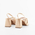 Slingback Monique em Couro Cor Nude - loja online