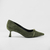 Scarpin Noelle em Camurça na Cor Verde Oliva - comprar online