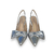 Slingback Catarina em Couro Cor Prata KZ4017002A02 na internet