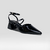 Slingback Luciana em Couro Cor Preto na internet