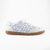 Tênis Cassey em Couro com Tecido Favo Cor Off White/Branco - comprar online