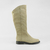 Bota Céline Cano Alto em Camurça Cor Bege - comprar online