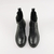 Bota Arabela Cano Médio em Couro Cor Preto - comprar online