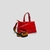 Bolsa Vanessa em Verniz Cor Carmesin KZBGF1048A06 - comprar online