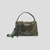 Bolsa katia em Couro Snake Cor Verde Musgo KZBGF1065A01