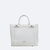 Bolsa Jeanne em Couro Cor Off White