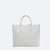 Bolsa Jeanne em Couro Cor Off White - comprar online