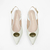 Sapatilha Lurdes em Couro Cor Off White - Kuntzler 