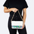 Bolsa Flora em Couro Cor Off White/Floral na internet