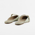 Mule Luísa em Couro Cor Dourado Off White - Kuntzler 