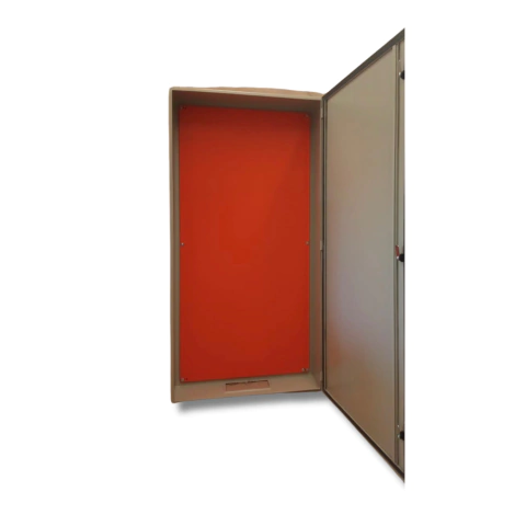 Caixa metálica quadro painel de comando 1800x800x300 DE SOBREPOR COM FLANGE IP -54 BN