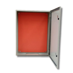 Caixa metálica quadro painel de comando 1000x500x200 DE SOBREPOR COM FLANGE IP -54 BN