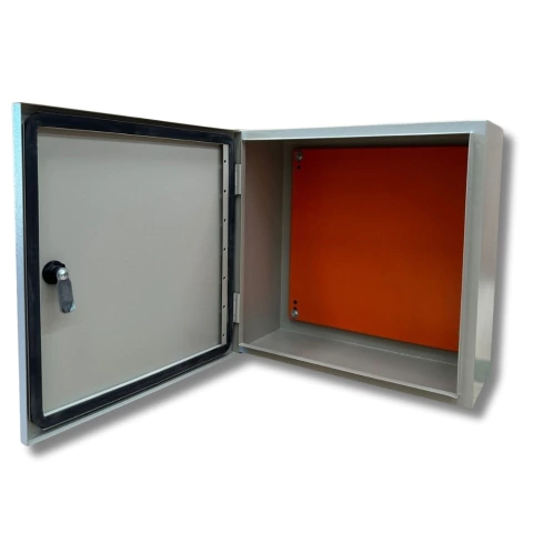 Caixa metálica quadro painel de comando 600x500x200 DE SOBREPOR COM FLANGE IP -54 - comprar online
