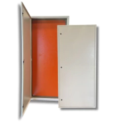 Caixa metálica quadro painel de comando embutir 1400x600x120-150MM IP-40 BN - comprar online